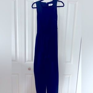 Eliza J Navy Pants  Jumpsuit Romper NWT